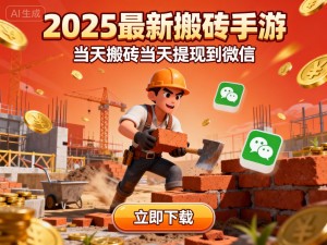 搬砖小游戏能当天赚钱还能当天提现微信？2025最新手游就是它